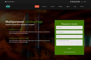 Portfolio for Responsive Wordpress Landing Page